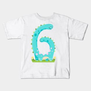 Dinosaur Six Kids T-Shirt